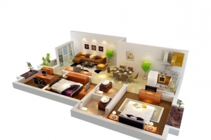 3D房屋模型