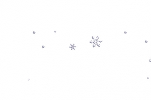 冬天六角形雪花