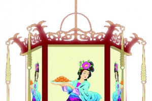 中秋佳节灯笼海报