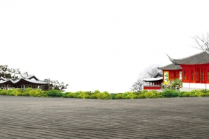 中国古风庭院