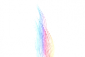 漂浮激光线条图案