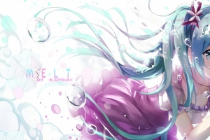 初音未来公主殿下miku 3440x1440壁纸