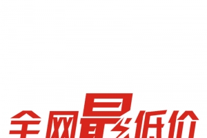 全网最低价创意促销字体设计