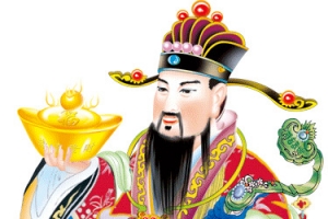 古典送财神爷