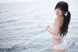 海水 比基尼美女 刘雪妮Verna 4K壁纸