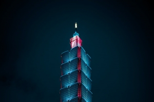 蓝黑 建筑 高冷 摄影