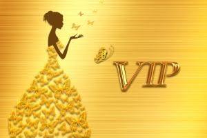 金色VIP 会员卡背景素材