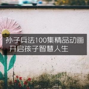孙子兵法动画100集，点亮孩子智慧人生之旅