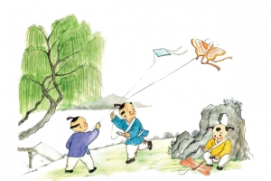 中国风创意国学插画装饰