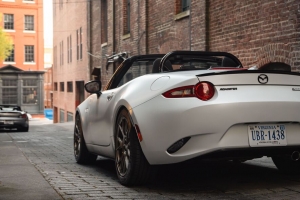  mazda mx-5 mazda 汽车 白色 4k壁纸 3840x2160