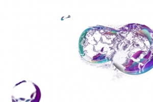 创意彩色水泡