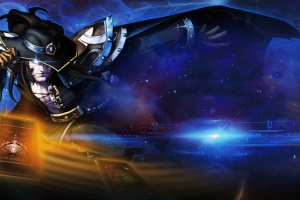 电竞之夜游戏挑战赛蓝色科技banner