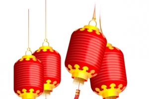 中国风红灯笼PNG
