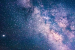 星云 星星 紫色 太空 4k壁纸 3840x2160