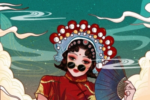 中国风插画1