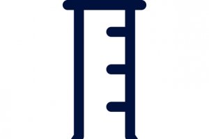 化学实验锥形瓶图标