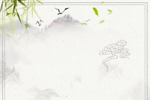 中国风山水意境装饰画