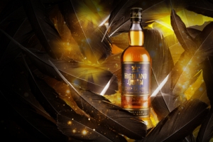 红酒梦幻黑色海报背景banner