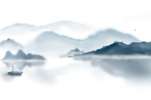中国风山水插画