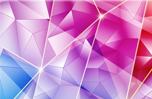 炫酷大气多彩钻石质感淘宝海报背景