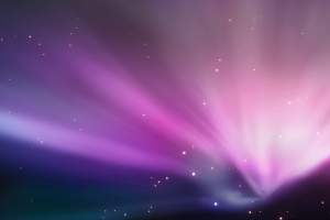 苹果MAC梦幻紫色星空3440x1440壁纸