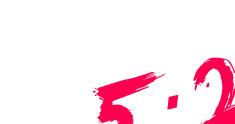 粉色墨迹520艺术数字