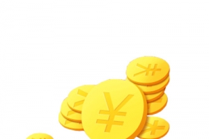 黄色的金币