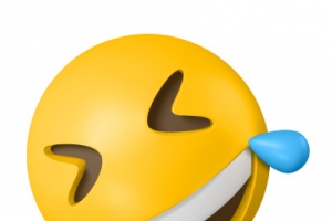 3D立体笑哭表情包高清PNG透明漂浮元素设计素材免费下载