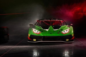 兰博基尼Huracan GT3 EVO2 个性绿色跑车5k壁纸