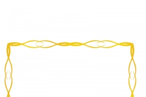 唯美金色边框PNG