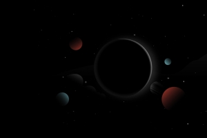 行星 Moon 阳光 黑暗 星星 HD 空间 4k壁纸