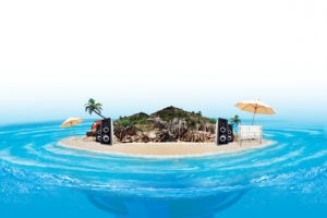海里的小岛