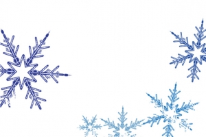 矢量雪花装饰