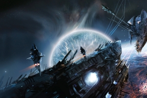 宇宙banner图，星球