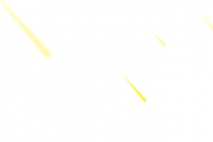 黄色线条陨石漂浮