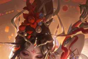 王者荣耀貂蝉神骥聚万邦 4K竖屏高清手机壁纸2160x3840免费下载