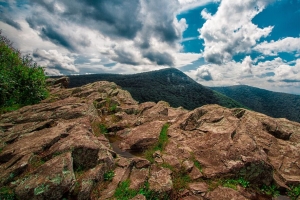 山 石头 峰 山楂山 shenandoah国家公园 4k壁纸 3840x2160