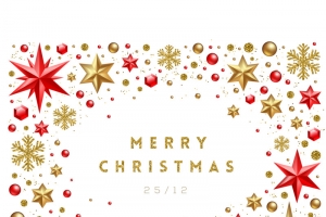 圣诞装饰边框立体插画高清PNG透明AI设计素材免费下载