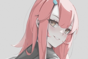 女孩 一瞥 引擎盖 动漫 4k壁纸 3840x2160