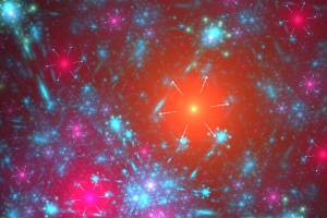 分形 眩光 明亮 辉光 抽象 4k壁纸 3840x2160