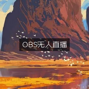 OBS无人直播精简设置