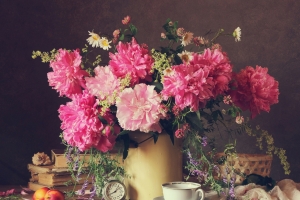 鲜花静物花束4k图片