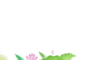 绿色现代节日装饰