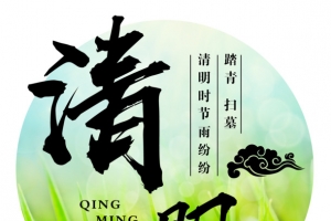 清明时节踏青扫墓