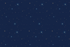 蓝色手绘世界睡眠日海报