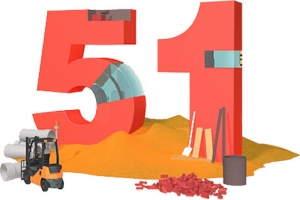 创意51劳动节元素