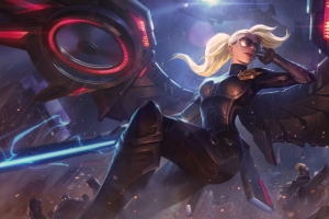 《lol》凯尔 防爆天使新版皮肤原画4k壁纸