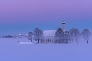 冬天雪景照片