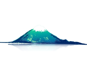 矢量富士山