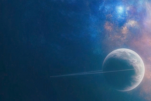 大气宇宙星球背景